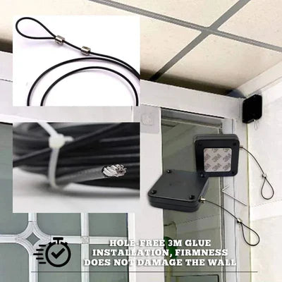 Punch-Free Automatic Sensor Door Closer
